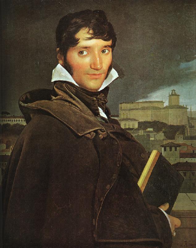 Jean-Auguste Dominique Ingres Portrait of Francois Marius Granet china oil painting image